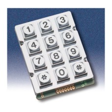 Metal keyboard AK-207-N-SSB-WP-MM