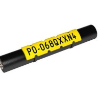 PO-068Q10BN4 - Профіль типу РО перфорований для кабелів під хомути, жовтого кольору (100 м)
