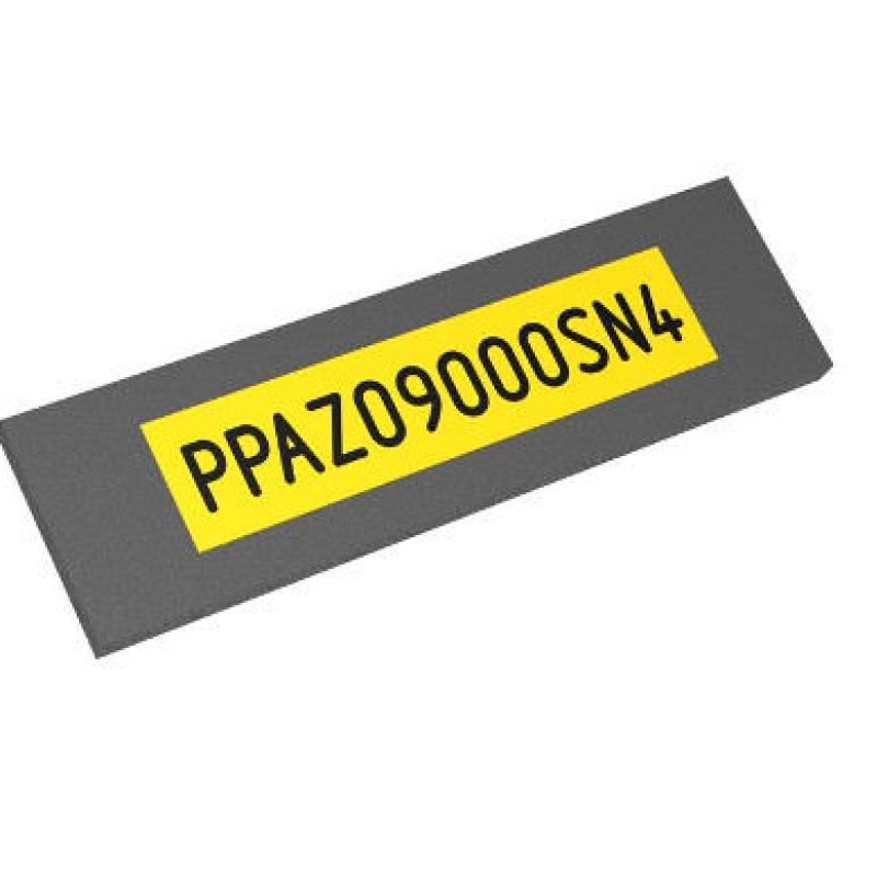 PPAZ09000SN4 - Самоклеючій профіль 9,0 мм безгалогеновий, жовтого кольору (6 м.)