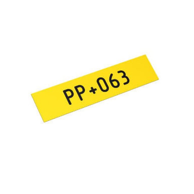 PP+06300SN4 - Профіль-вкладиш 6,3 мм для фурнітури PHOENIX, жовтого кольору (17 м.)