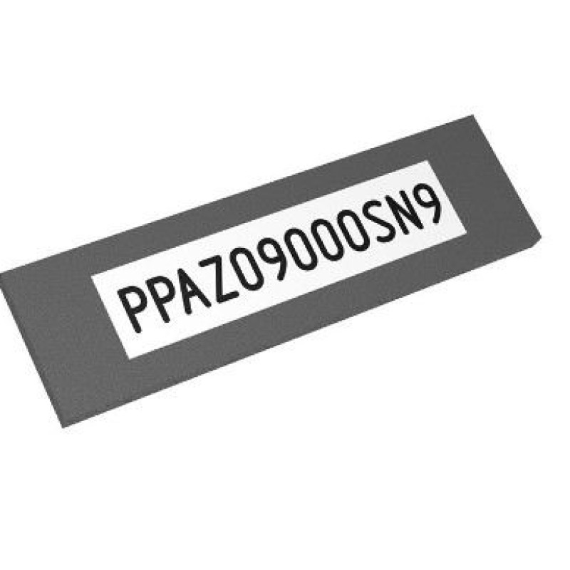 PPAZ09000SN9 - Самоклеючій профіль 9,0 мм безгалогеновий, білого кольору (6 м.)