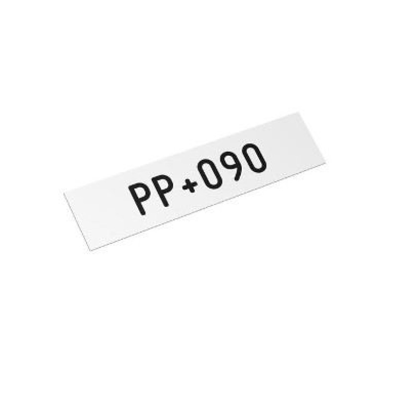 PP+09000SN9 - Профіль-вкладиш 9,0 мм для маркерів типу РМ та РТМ, білого кольору (17 м.)