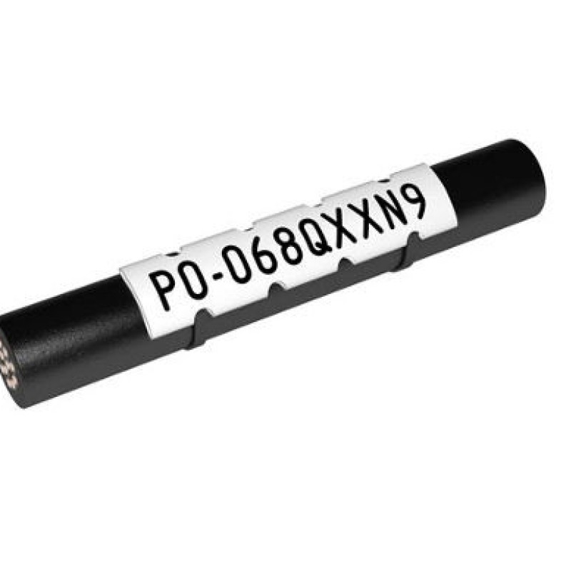 PO-068Q10DN9 - Профіль типу РО перфорований для кабелів під хомути, білого кольору (50 м)