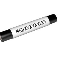 MGD254500LR9 - Термоусаджувальна трубка для військової галузі 25,4 /8.0 мм білого кольору, L=50 мм (300 шт/бухта), двосторонній друк