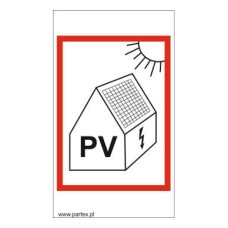 PLB43017PV - Набір наліпок з вінілу типу PLB розміром 108х78 мм на листах білого кольору з зображенням "Приміщення з сонячною панеллю" (10 шт)