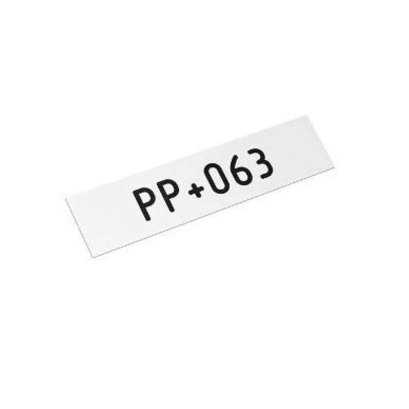 PP+06300SN9 - Профіль-вкладиш 6,3 мм для фурнітури PHOENIX, білого кольору (17 м.)