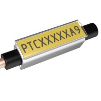 PTC10021A9 - Маркувальна бірка типу РТC1 (L=21 мм) під профіль-вкладиш для проводів від 0,4мм2 до 1,5 мм2, білого кольору (200 шт/пак)