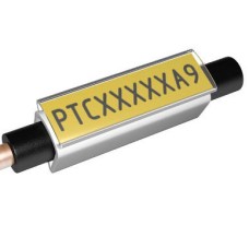 PTC10015A9 - Маркувальна бірка типу РТC1 (L=15 мм) під профіль-вкладиш для проводів від 0,4мм2 до 1,5 мм2, білого кольору (200 шт/пак)