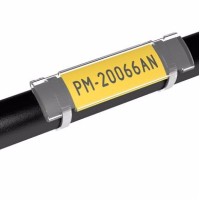 PM-24033AN - Прозора маркувальна бірка типу PM 24/33 для кабелю під хомути розміром 13,9х33 мм (100 шт/пак)