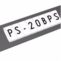 PS-20006AB90.+ - MARK. LABEL WHITE 1/3 MOD.: + (20 pcs.)
