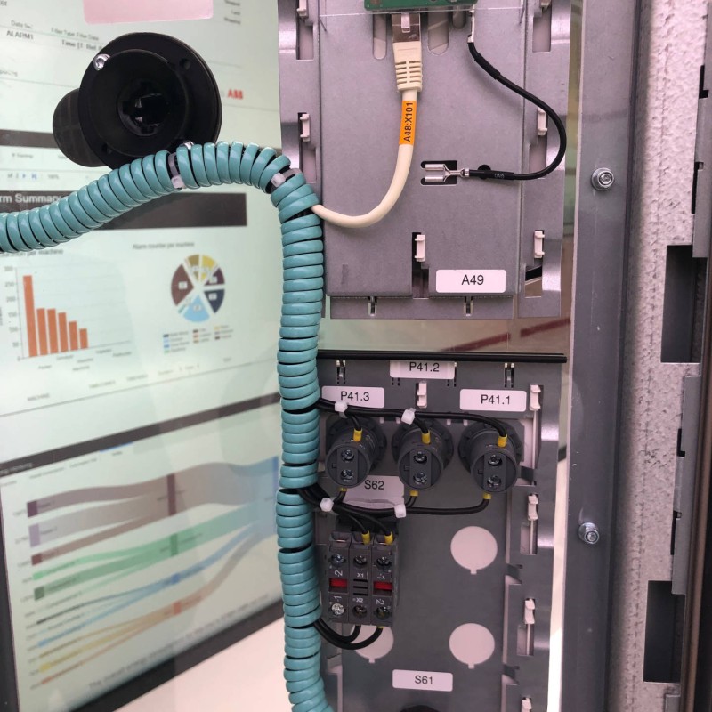 SP-10100KN8 - Захисна гофра типу SP (d=10мм)  для механічного захисту кабелів сірого кольору (1 м.)
