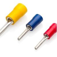 PEM-RP10 - INSULATED POTTLE ENDS 0.5 - 1.5 mm2 / 10 mm RED (100 pcs.)