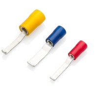 PEM-RMB40/VR - Male Insulated Ball End Cap 0.5 - 1.5 mm2 / 4 mm RED (100 pcs.)