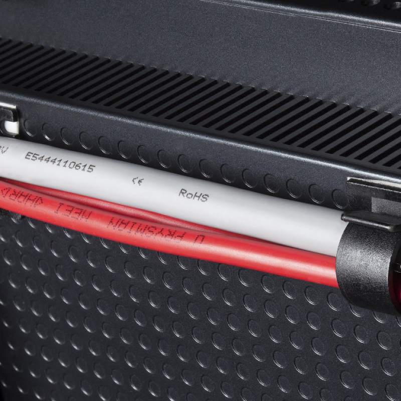 PKB-R191-9 - Самоклеючі тримачі розміром 19х19 мм для пучків проводів розміром 4-5 мм, білого кольору (100 шт/пак)