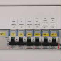 PLTC050000D9VP - Наліпки з вінілу типу PLTC розміром 50мм у котушках білого кольору (30 м)