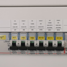 PLTC012000D4VP - Наліпки з вінілу типу PLTC розміром 12мм у котушках жовтого кольору (100 м)