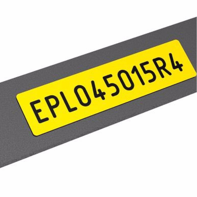 EPL100050LR9 - Наліпки типу EPL (100 x 50 mm) для зовнішнього застосування, білого кольору (500 шт/бухта)