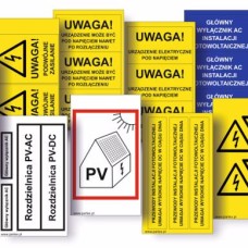 PLB43016PV - PLB WINYL NOTEBOOK: 120x26.3 mm YELLOW 30 pcs./SERIES: INST. PHOTOWOLT.