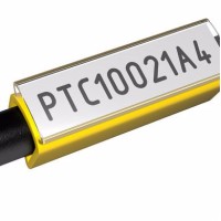 PTC20021A4 - Маркувальна бірка типу РТC2 (L=21 мм) під профіль-вкладиш для проводів від 1,5мм2 до 3,0 мм2, жовтого кольору (200 шт/пак)