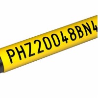 PHZ20095BN0 - Термоусаджувальна трубка типу PHZ (кругла в розрізі) D=9,5 мм/4,8 мм чорного кольору (150 м)