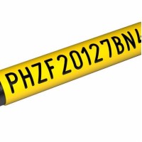 PHZF20064BN4 - HALOGEN-FREE THERMOCURAL SHIRT 6.4 / 3.2 mm YELLOW (100 m.)