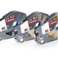 T2000-PL120CN8 - Самоклеюча стрічка (12 мм) сріблястого кольору для друку на термотрансферном принтері типу Т-2000/Т-1000/Т-800/МК-8 (27 м)