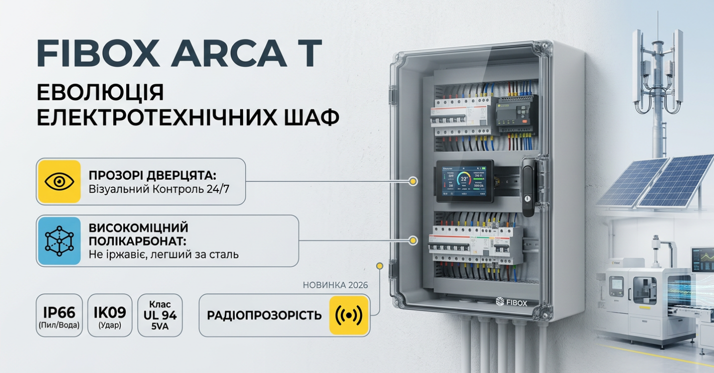Fibox Arca T: революція надійності у світі полікарбонатних корпусів