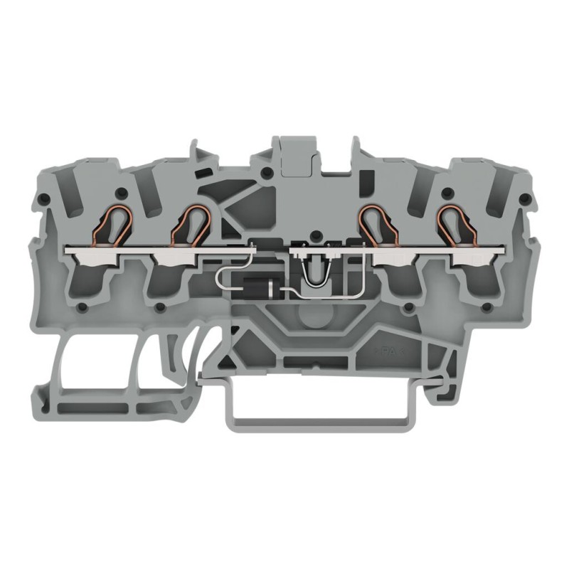 2002-1411/1000-410 Component terminal block;4-conductor;with diode 1N4007;gray