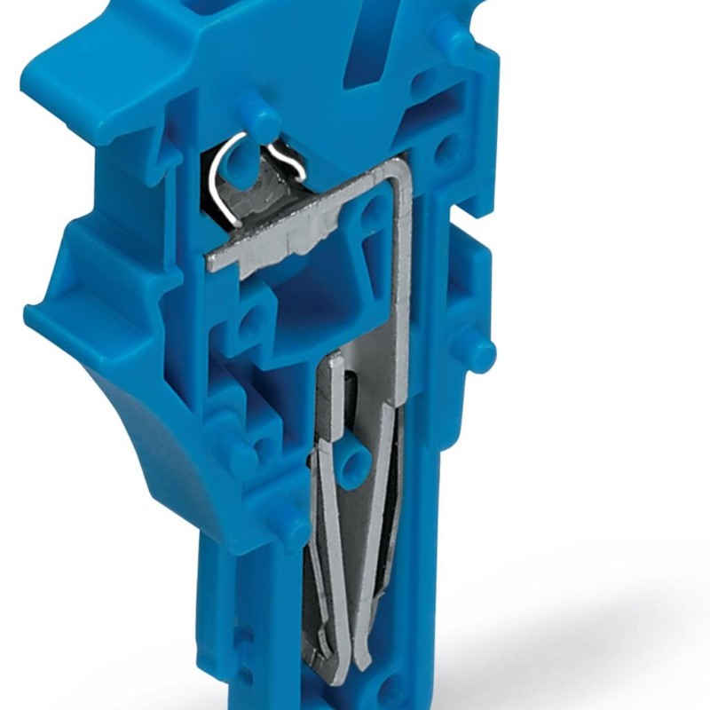 2022-174 Center module for 1-conductor female connector;Push-in CAGE CLAMP®;4 mm²;blue