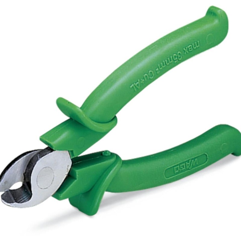 206-118 Cable cutter;f. Cu and Al wires up to 35 mm²/AWG 2;green
