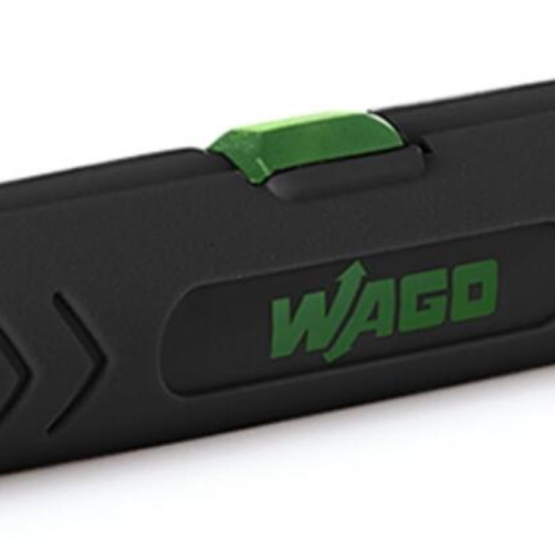 206-1451 Data cable stripper;for Ø 4.5 mm … 10 mm;green/black