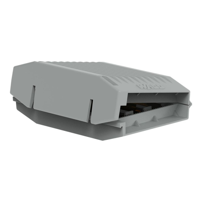 207-1373 Gelbox; з'єднання в лінію; для кабелів; сірий