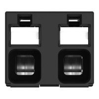 2086-3122/997-604 THR PCB terminal block;push-button;1.5 mm²;black