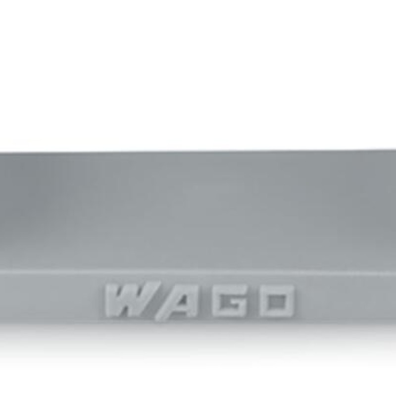 209-109 Edge guards;for DIN 35 rail (7.5 mm high);gray
