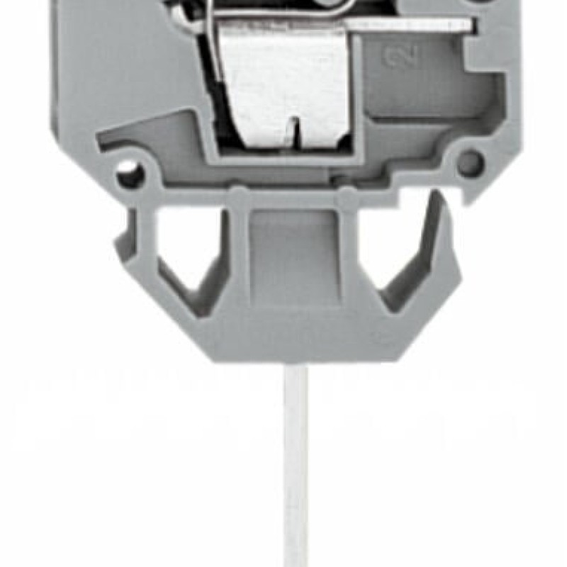 226-113 Feedthrough terminal block;Conductor/contact pin;Plate thickness: 2.5 mm;gray
