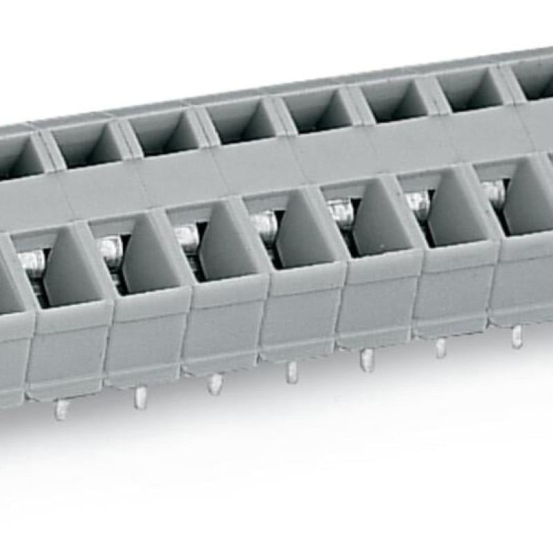 236-116 PCB terminal block;2.5 mm²;Pin spacing 5/5.08 mm;gray