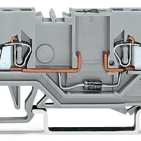 279-915/281-410 Клемна колодка для компонентів; 2-провідний; з діодом 1N4007; сірий