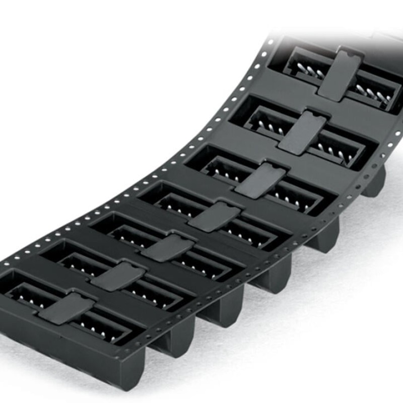 734-234/105-604/997-405 THR male header;1.0 x 1.0 mm solder pin;straight;black