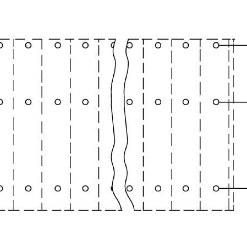 737-112 Triple-deck PCB terminal block;2.5 mm²;Pin spacing 5 mm;gray