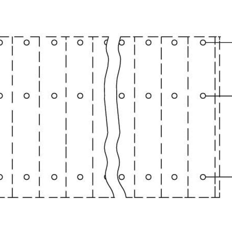 737-316 Triple-deck PCB terminal block;2.5 mm²;Pin spacing 5.08 mm;orange