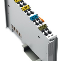 750-468 4-канальний аналоговий вхід; 0 ... 10 В DC; Односторонній; світло-сірий
