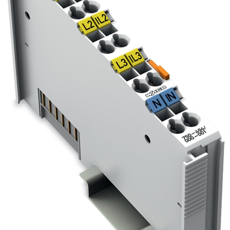 750-494/000-001 3-Phase Power Measurement;480 VAC, 5 A;light gray