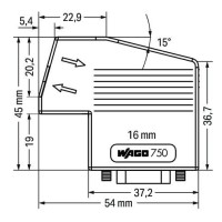 750-963 Fieldbus Connector CANopen;with D-sub female connector;9-pole;light gray