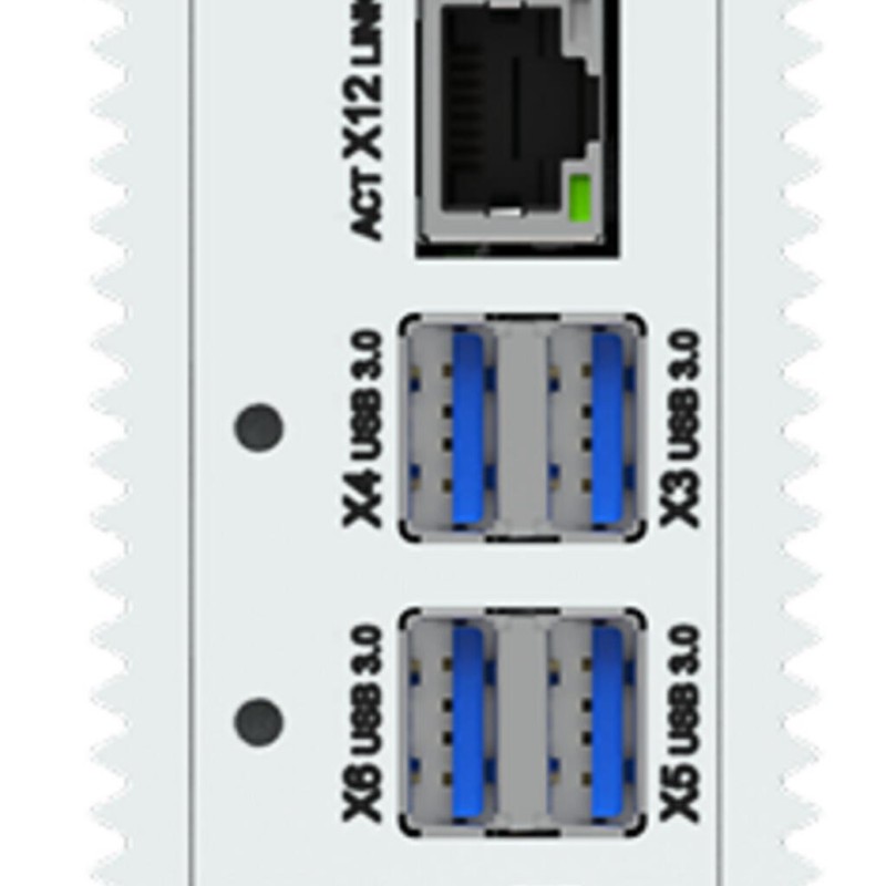 752-9800 Edge Computer; 4 x ETHERNET, 4 x USB, HDMI, DP; 16 ГБ ОЗП