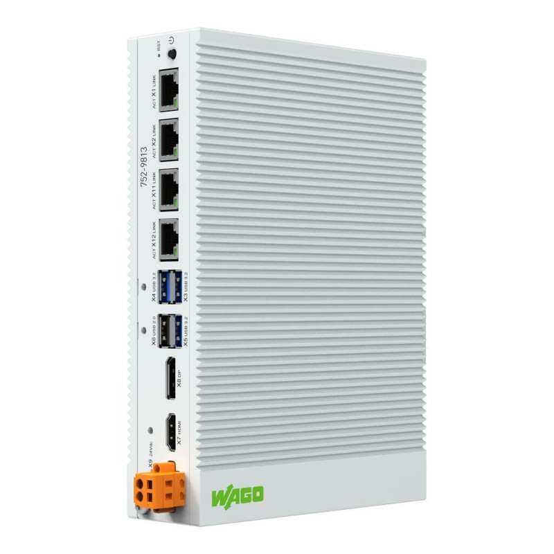 752-9813 Edge Computer; 4 x ETHERNET, 4 x USB, HDMI, DP; 32 ГБ ОЗП