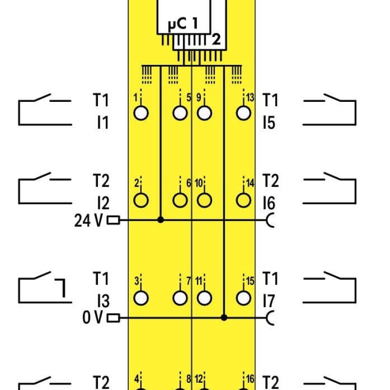 753-662/000-004 Fail-safe 8-channel digital input;24 VDC;PROFIsafe