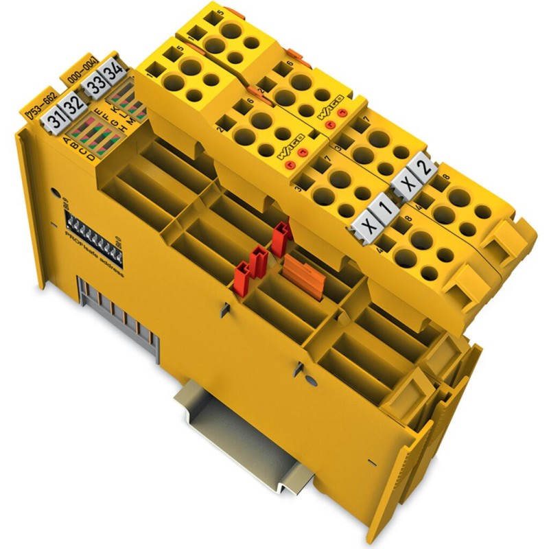 753-662/000-004 Fail-safe 8-channel digital input;24 VDC;PROFIsafe