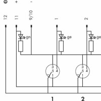757-144 M12 sensor/actuator box;4-way;4-pole