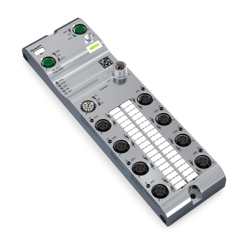 765-4501/100-000 8-портовий IO-Link Master класу A; EtherNet/IP; DC 24 В / 2.0 А