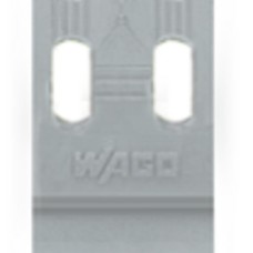 769-411 Strain relief plate;for female and male connectors;1 part;gray